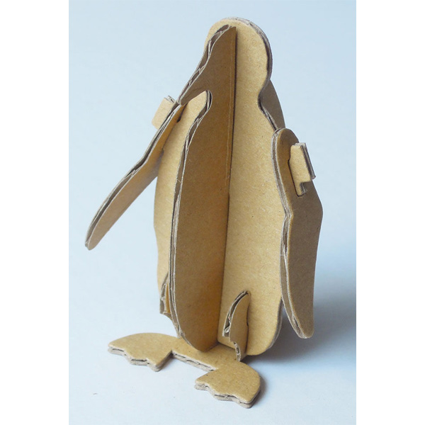 夢ダンボ」組み立て動物【ダンボールキット】ペンギン - ダンボール