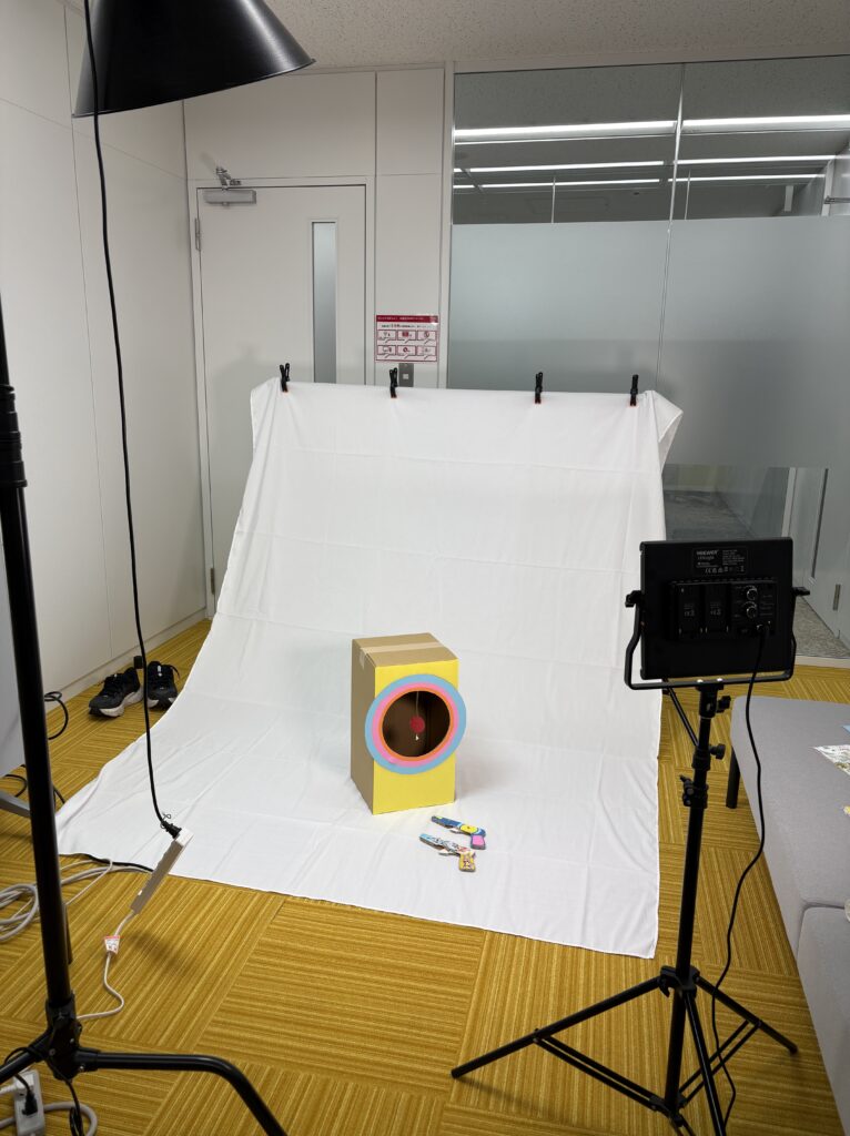 株式会社東京通信社様のオフィスで作り方工程の撮影